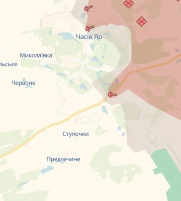 ВСУ отбили штурм российской армии под Часов Яром: уничтожены и повреждены танки и бронемашины