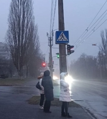 На дорогах Луцька - ожеледиця