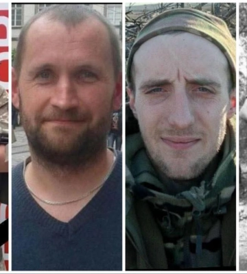 На Рівненщині поховали чотирьох воїнів