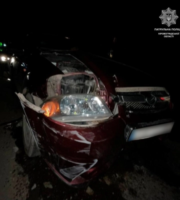 У Кропивницькому п’яний водій влетів у паркан