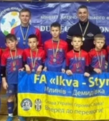 Клуб «Іква-Стир» з Дубенщини здобув срібло на Кубку України з футзалу