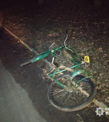У Шполі нетверезий водій збив велосипедистку і втік