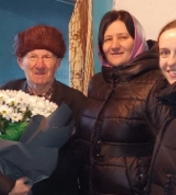 З 95-літнім ювілеєм привітали жителя Волині