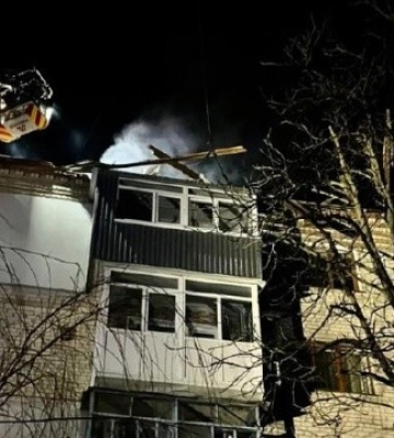 Атака &quot;Шахедів&quot; на Миколаїв: пожежу в багатоповерхівці ліквідовано, минулося без постраждалих