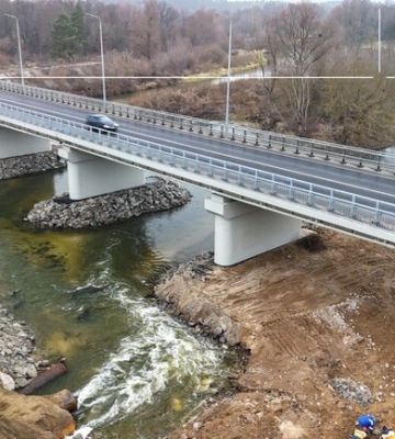 Відновили зруйнований у 2022 році міст на трасі Київ-Ковель-Ягодин