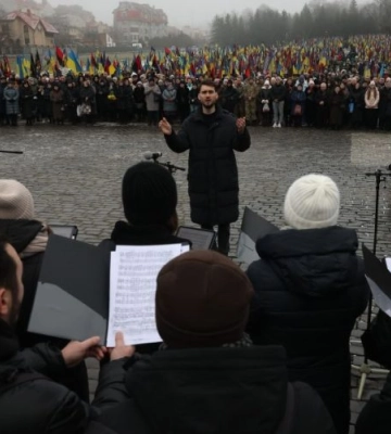 Скорботна коляда пролунала у Львові (відео)
