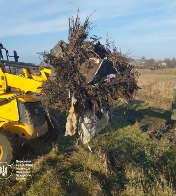 На Одещині ліквідували несанкціоноване сміттєзвалище