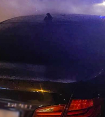У Львові вогонь ледь не знищив «BMW»