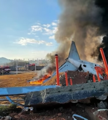 Відео: кількість загиблих в авіакатастрофі у Південній Кореї збільшилась до 151
