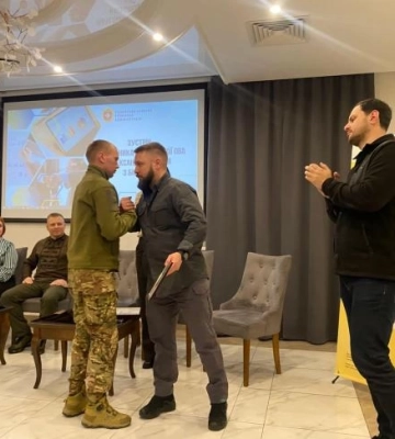 Заступник міністра у справах ветеранів відвідав госпіталь та зустрівся з ректорами ВНЗ на Рівненщині