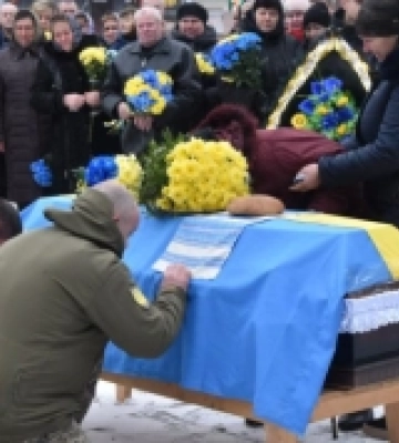 На Гощанщині попрощалися з 49-річним захисником Валентином Гербичем