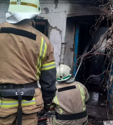 На Дніпропетровщині спалахнув житловий будинок