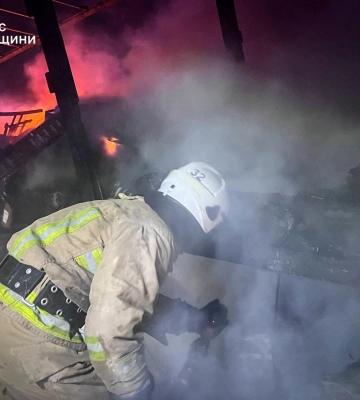 На Одещині внаслідок ДТП загорілися дві вантажівки