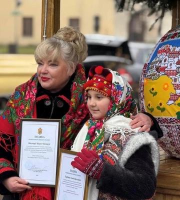 Найбільша різдвяна куля на Львівщині занесена до рекордів України
