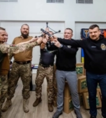Львівщина передала прикордонникам 50 FPV-дронів