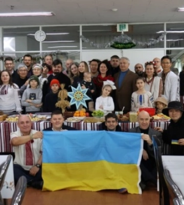 Українська громада відзначила Різдво в Сеулі