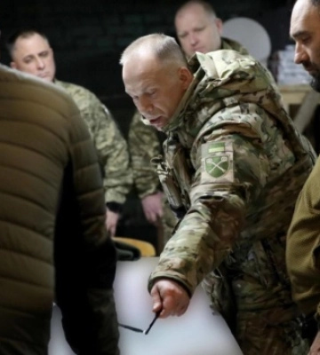 Сирський побував на Донеччині: Російська армія продовжує м’ясні штурми і зазнає рекордних втрат