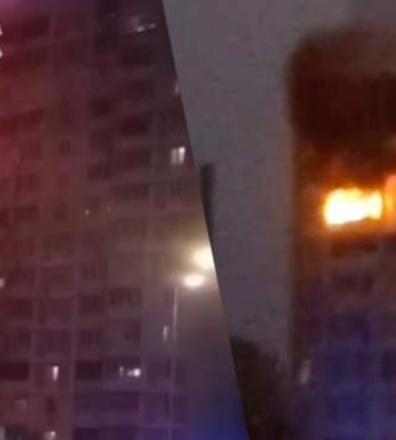 У Києві горів будинок біля станції метро Позняки: що кажуть у ДСНС