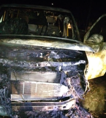 На Волині затримали зловмисників, причетних до підпалу авто військового, — один із них неповнолітній