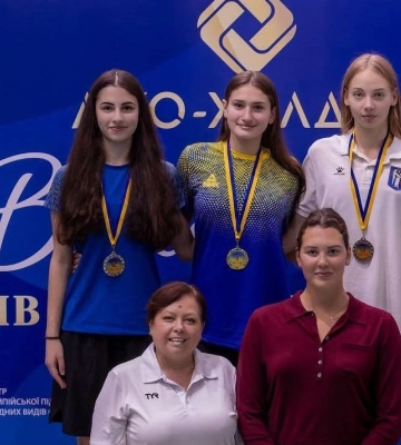 Одеські спортсменки успішно виступили на чемпіонаті України із синхронного плавання