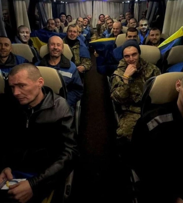 Із полону додому повернулися ще 189 українців, серед яких 14 - з Дніпропетровщини