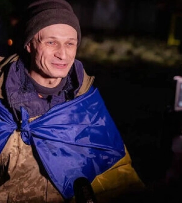 У рамках сьогоднішнього обміну повернувся український журналіст Роман Борщ: він пробув у полоні РФ 33 місяці
