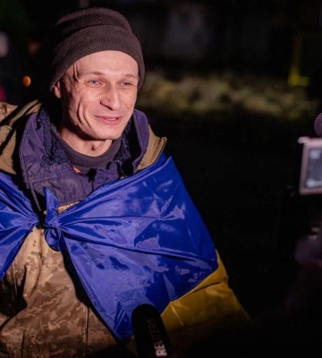 З полону повернувся оборонець Маріуполя, журналіст Олександр Гуділін