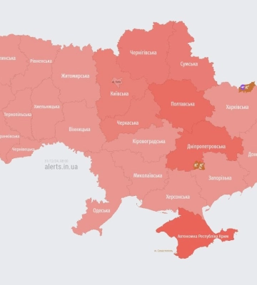 У Києві пролунали вибухи, Повітряні сили попереджали про загрозу балістики