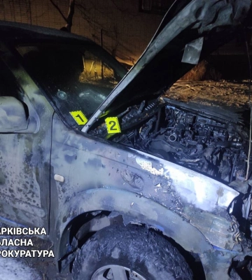 Підпалювали військові авто в Києві та Харкові: правоохоронці затримали чотирьох підозрюваних