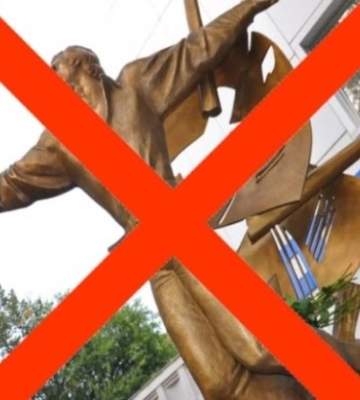 В Одесі демонтували резонансний пам’ятник