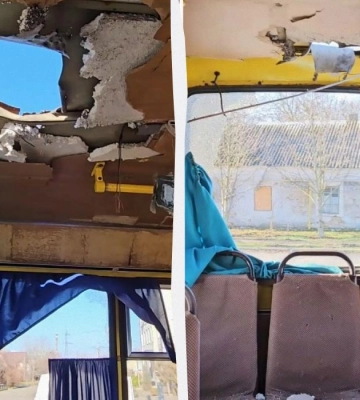 Російські військові атакували маршрутки у Херсоні: що відомо
