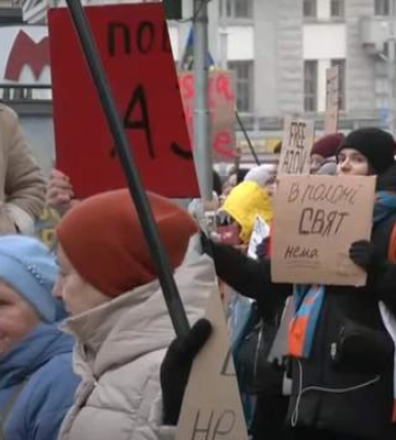 “Свято без свята": у Харкові відбулася акція на підтримку військовополонених