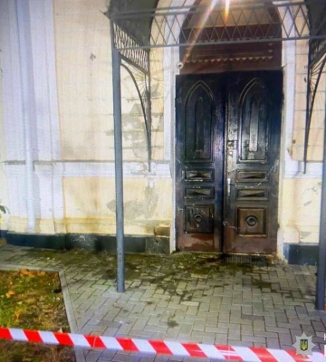 В Николаеве пытались поджечь синагогу