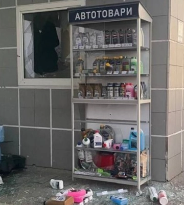 На Дніпропетровщині окупанти пошкодили інфраструктуру, АЗС та підприємство