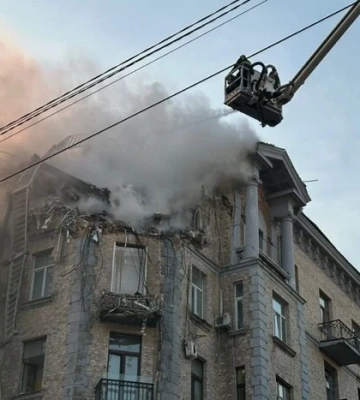 Атака дронів на столицю: куди впали уламки (оновлено)