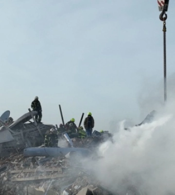 У Києві внаслідок атаки російських дронів - двоє загиблих, постраждали семеро людей
