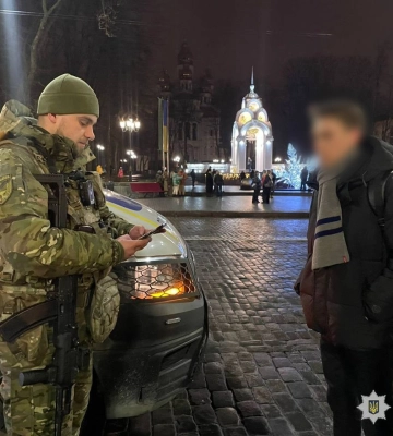 Як пройшла новорічна ніч у Харкові: інформація патрульної поліції