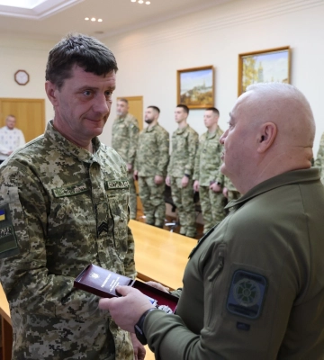 “Золотим хрестом” нагороджено військового з Рівненщини