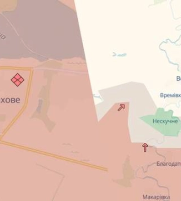 Оккупанты продвинулись возле Курахово и 5 населенных пунктов в Донецкой области, – Deep State