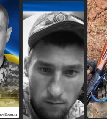 Рівненщина попрощалася з трьома Захисниками України