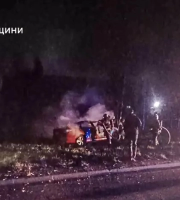 На Львівщині сталася пожежа в дерев'яній церкві