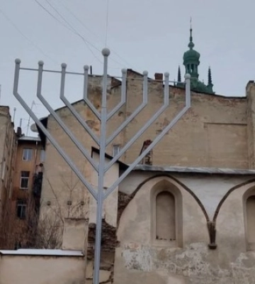 У Львові встановили зловмисника, причетного до пошкодження Менори