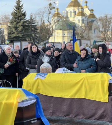 Останню шану у Рівному віддали двом Героям