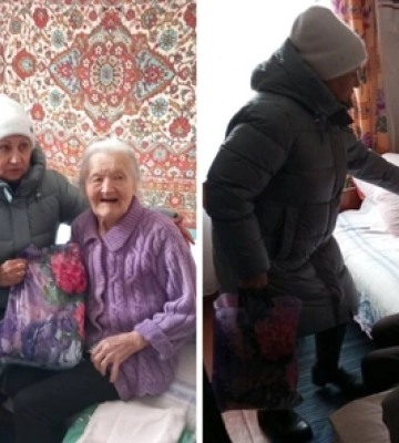 Довгожителька з Волині Галина Оксентюк сьогодні святкує своє 91-річчя