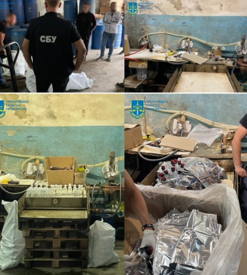 На Хмельниччині засуджено осіб, які організували підпільний цех з виготовлення та збуту фальсифікованого алкоголю