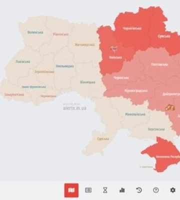 У Києві та низці областей оголошено повітряну тривогу: загроза балістики