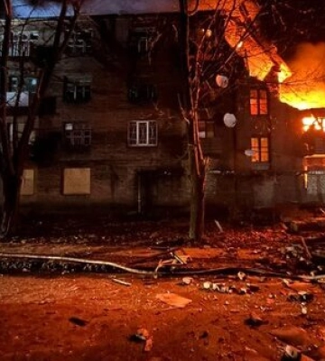 Ночью 2 января россияне обстреляли Краматорск. ФОТО