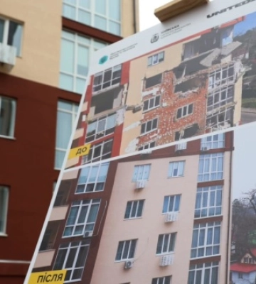 В Ірпені відновили ще дві багатоповерхівки, зруйновані росіянами
