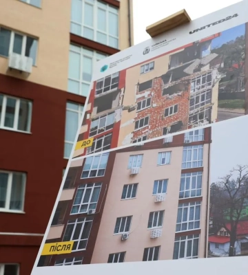 В Ірпені відновили ще дві багатоповерхівки, зруйновані росіянами