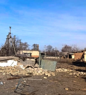 Російська армія обстріляла Борову на Харківщині